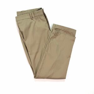 Nike Men's Dri-Fit Golf Pants Size 36 x 30 36/30 Khaki Tan Brown Casual
